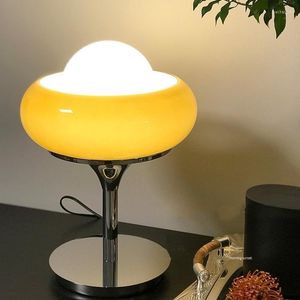 Bordslampor nordisk design modern bauhaus meblo lamp rymdålder vintage skrivbordsljus för vardagsrum/modellrum sängbakgrundsstudie