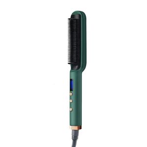 Hair Brushes Air Comb LED Display Dry Wet Thermostatic Curly And Straight 2 In 1 Air Comb Anti Scalding Negative Ions 230510
