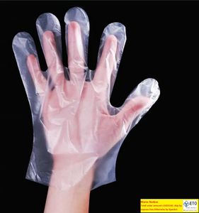 100PcsBag Plastic Disposable Gloves Protective Food Prep Gloves for Kitchen Cooking Cleaning Food Handling Kitchen Accessories