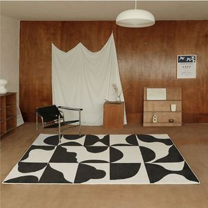 Dywany vintage w stylu amerykańskim dywany Doradzenie sypialni dywaniki studyjne dywan do salonu dekoracja dywan puszysta miękka mata 230511