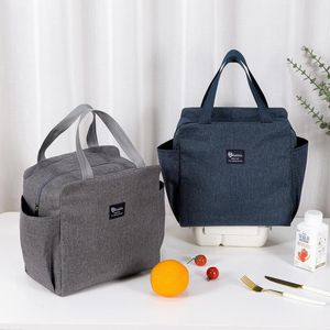 Borse portaoggetti Borsa termica per il pranzo per le donne Raffreddatore termico Cucina portatile Scatola per il ghiaccio Borsa per bambini Borsa per alimenti Picnic Organizer Borse Conservazione