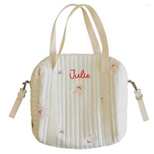 Rucksack mit individuellem Namen, Kinderwagen, Hängetasche, personalisiertes Geschenk, Windel für Mama, Babyparty, Party, Tragetaschen