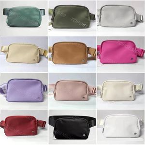 LU Designer-Taillengürteltaschen für Männer und Frauen, Sport, Läufer, Gürteltasche, Bauchtasche, Fitness, Laufen, Yoga, wasserdichtes Segeltuch, LULU 6658ess