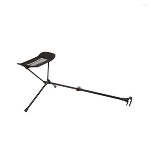 Camp Furniture Folding Chair Footrest Outdoors Retractable Feet Rest Lightweight Bracket Stand For Hiking Beach Fishing Relaxing