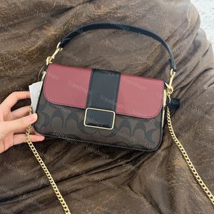 Kvinnor Designer Bag Top Quality Lady Luxury Handväskor Mini Grace Pearl Chain Real Leather Plånbok Purse Fashion Crossbody Shoulder Bags