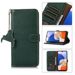 iPhoneの磁気Folio Lychee Grain Vogue Phone Case for iPhone 14 13 12 Pro Max OnePlus 11 11r Ace2 Ace Pro 10t Ce Nord n20 5g Google Pixel Fold本物の革の財布シェル