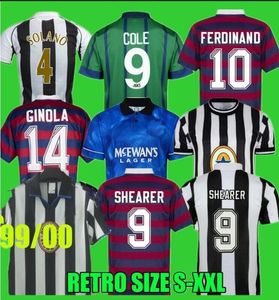 Hamann 97 98 99 00 05 06 Newcastl E Retro Soccer Jerseys Ginola Vintage Shearer Pinas Aspilla Ferdinand 1984 1988 95 1997 United Owen Classic Football Shirts 93 94 95 95 96