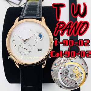 TW 1-90-02パノラグジュアリーメンズウォッチCal.90-02、サイズ40mm、316Lファインスチールキャスト、サファイアガラスミラー。フォーマルなビジネスカジュアルなもの