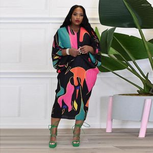 Ubranie etniczne Tradycyjne sukienki maxi afrykańskie dashiki dla kobiet kaftan szat Elegancka lady weselna suknia plus size muzułmańska sukienka kościelna