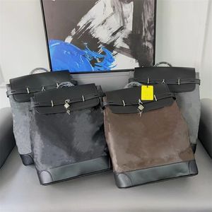 Plecak na zewnątrz plecaki dla mężczyzn Designer Duże nubuck skórzane torby trekkingowe kobiety Bookbag Travel Sport Bag