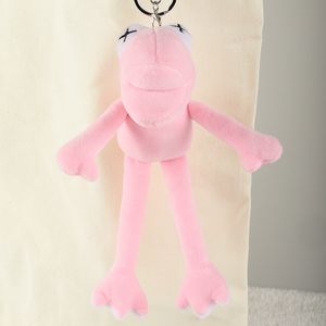 Лягушная лягушка кукольная куколка подвесная кулонная кулонная кулонная плюшевая куколка Оптовая