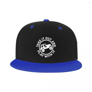 Kapity Ball Caps Wejdź to i zabawa z Hip Hop Baseball Cap Outdoor Adventure Offroad Flat Druskate Board Snapback Hat Dad Hat