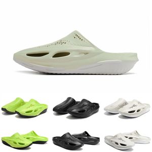 MMW X 005 Mężczyźni Mężczyźni Kapcie Sandały Sandały Slajdy Wsuwane klapki Flip Flip Flops Cool Black White Light Bone Green Mens Sumpper Buty sandałowe Buty 36-45