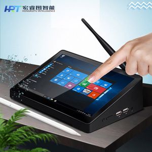 ファクトリーダイレクトセールススポット7インチミニボックスタッチタブレットオールインワンWin10/Android IndustrialLaptop