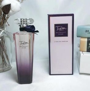 Luxo masculino e feminino Midnight Rose Perfume feminino para homens e mulheres Fragrância floral Sabor natural persistente e entrega rápida de atomizador de perfume masculino