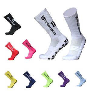 Sportsocken New Style FS Fußballsocken Runde Sile Saugnapfgriff Anti-Rutsch-Fußballsocken Sport Männer Frauen Baseball Rugby Socken P230511