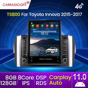 9.5inch 128G DSP Android 11 for Toyota INNOVA 2015 2016 2017 Multimedia Stereo Car DVD Player Navigation GPS Radio Head Unit