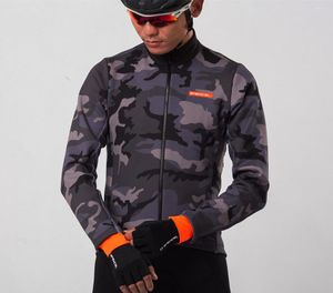 レーシングジャケット2023 SPEXCEL冬のカモフラージウインドプルーフサー​​マルサイクリングジャケット