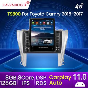 Android 11 Car Dvd Radio Stereo per Toyota Camry 2015-2017 Navigazione GPS Android Auto 4G WIFI Carplay Cam Player 2 Din DVD