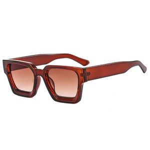 Okulary przeciwsłoneczne dla mężczyzn Kobiety luksusowe okulary przeciwsłoneczne mody okularów słonecznych UV 400 Vintage Ladies Sunglass Unisex Retro Square Designer SUN SUNSKASS 2K2D26