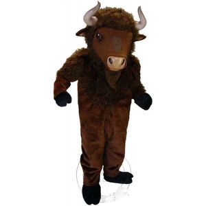Профессиональный талисман взрослый размер Buffalo Mascot Costum