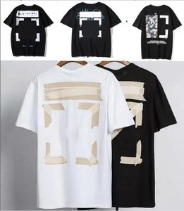 Letnie Męskie T-shirty Damskie Projektanci Luźne Koszulki Moda Marki Topy Mans Polo Koszula na co dzień Luksusowa odzież Uliczne szorty Rękaw Odzież Tshirty offs biały zielony