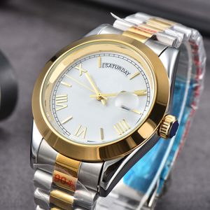 Assista a quartzo reses relevos de prata de 42 mm de pulseira à prova d'água todos os aço inoxidável Pulseira Designer de moda RO8 RO8