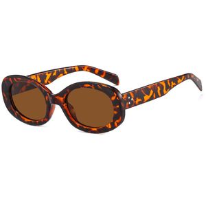 Okulary przeciwsłoneczne dla mężczyzn Kobiety luksusowe okulary przeciwsłoneczne Maza okularów słonecznych UV 400 Vintage Ladies Oungasu Nowy styl unisex retro owalne okulary przeciwsłoneczne 3K5D35