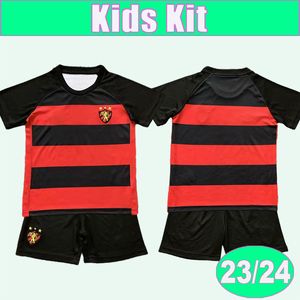 23 24 Sport Club do Recife Kids Kit SABINO LUCIANO Maglie da calcio EWERTHON CHICO FELIPINHO FABINHO WANDERSON Home Tuta da bambino Maglie da calcio