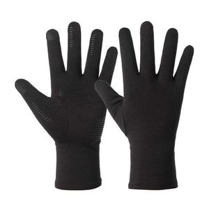 Sportowe rękawiczki ciepłe rękawiczki na zewnątrz ekran dotykowy samiec pełny wiatroodpodier