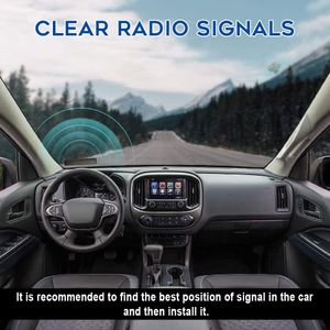 Heißer Verkauf Auto Radio FM Antenne Universal Auto 5M Länge Signal Amp Verstärker Marine Auto Fahrzeug Boot RV Signal verbesserung Gerät