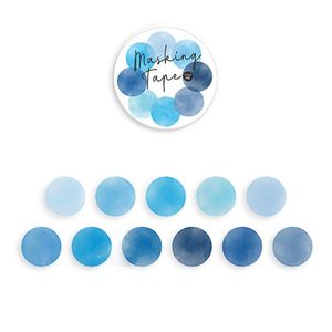 GRESTO GREST 100pcs/roll presentes máscara de diy Dairy Watercolor Multifunction Journal Home Stationery Scrapbook Fazendo fita de pétala de pétala