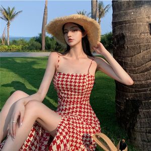 Sukienki swobodne wiosna lato ponadwymiarowa 2023 Seksowna damska sukienka kantarska modna elegancka długa plażowa plaż