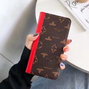 Beautiful LU iPhone Phone Case 15 14 Pro Max Luxury Official Leather Card Slot Wallet Purse 18 17 16 15pro 14pro 13pro 13 12pro 12 11Pro 11 Xs X Xr 7 8 Cases with Logo Box