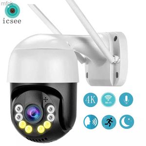 Board Cameras 8MP HD WIFI IP Camera Outdoor Security Cameras Color Night Vision 5MP Wireless Video Surveillance Cameras Smart Human Detection