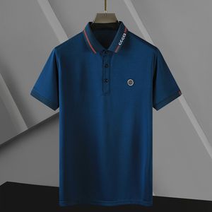 2023mens Stylist Polo Shirts Luxury Italy Men kläder Kort ärm mode casual Men's Summer T -shirt Många färger är tillgängliga storlek