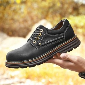 Caminhadas calçadas ao ar livre clássico masculino de caminhada Sapatos de ferramentas de moda confortável