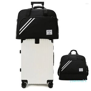 Buitenzakken heren sporttas reiskoffer grote handtas bagage fitness accessoires voor mannelijk weekendverpakking sport schouderbolsas