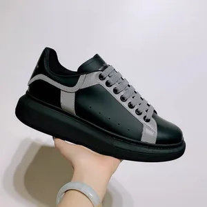 مصمم فاخر أحذية عارضة أحذية مزخرفة مدرب ثلاثة أضعاف أبيض الوردي السماء الأزرق الأسود الأخضر الدنيم