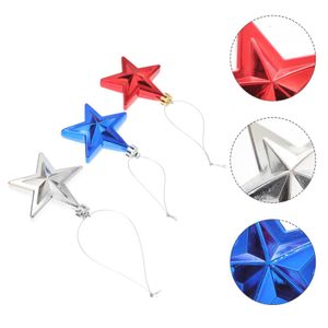 Supplies 24 Pcs Home Decoration 4th July Pendant Summer Tree Ornaments Fourth Decorations Decoration American Flag Christmas Independence P230512