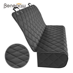 Carriers Benepaw Durable Comfortable Dog Car Seat Cover Waterproof Scratch Proof Nonslip Pet Back Seat Protector For Car SUVs Washable