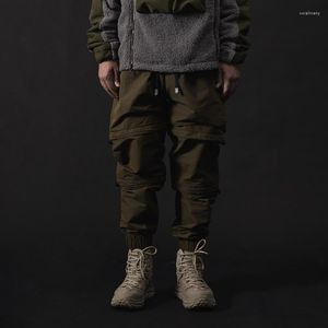 Herrenhose Pupil Travel Transformable 3in1 Taktische Shorts Jogger Cargohose Techwear Streetwear Harajuku