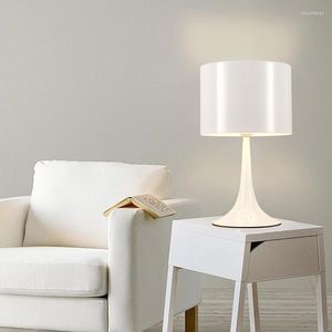 Table Lamps Gentleman Lamp Nordic Simple Creative Bedroom Bedside Living Room Study El Black Whie