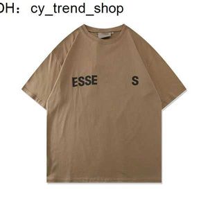 여름 남성 여성 Essent t 셔츠 디자이너 Tshirt Essen 캐주얼 셔츠 럭셔리 반바지 Tshirts 가슴 인쇄 패션 Lettertops Tees Essentiel 티셔츠 Us S-5xl 31