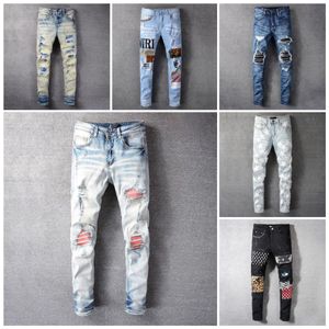 Vardagskläder för män jeans svart smal höst herrbokstav Yangyang Qi Jeans Byxor Modedansklubb Tunn turist KOKO 95gb#