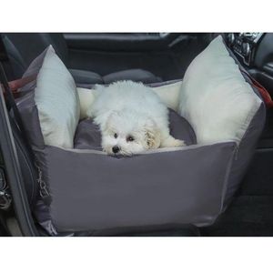Transportadores de viagem cão assento de carro capa dobrável rede pet portadores saco transportando para gatos protetor de cão com cinto de segurança ninho autostoel hond