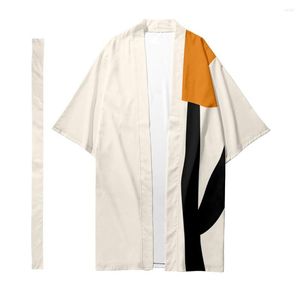 Etniska kläder harajuku vuxen skjorta modetryck japanska yukata kimono topp hög kvalitet haori cardigan asiatisk samurai cosplay blus