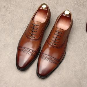 Tamanho grande EUR46 preto / vinho vermelho / marrom / café mass vestido sapatos de couro genuíno oxfords sapatos de casamento