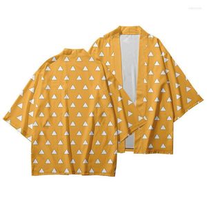 Etnisk klädklassisk anime skjorta japanska samurai cosplay kostymer harajuku vuxen haori cardigan sommar yukata kimono blus lös