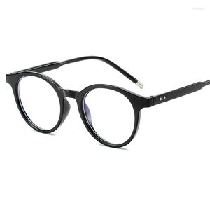 Sunglasses Frames Vintage Round Anti Blue Light Eye Glasses For Women Ultral Retro Men Computer Frame Uv Protection Gafas